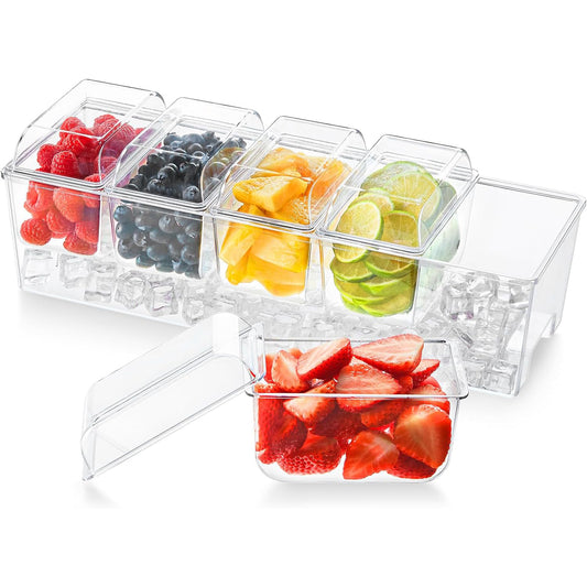 Ice Chilled Condiment Caddy